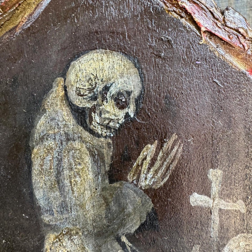 Pair Of Memento Mori 16th Century Italy