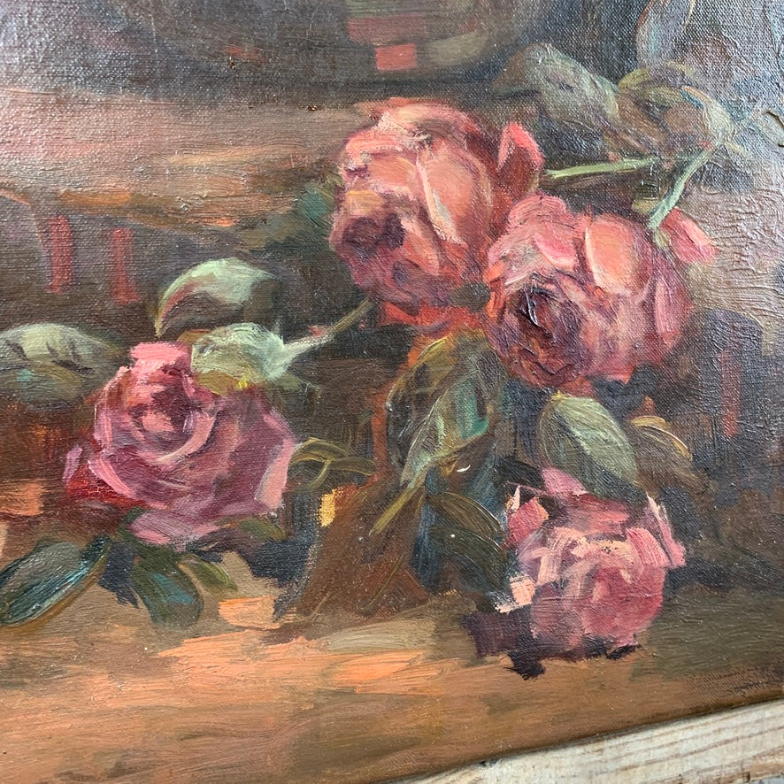 Cornelius 'Kees' Terlouw still life on canvas