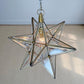 1920's Moravian Glass Star Pendant Ceiling Light