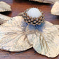 Fondica Gold Bird & Flowers Table Light, by Regis Dho