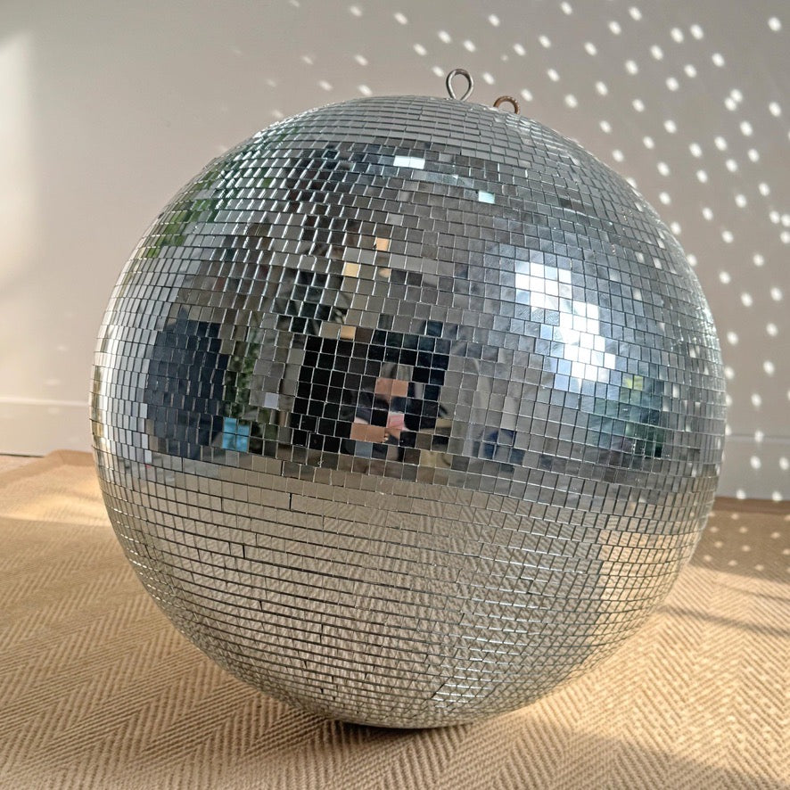 Vintage Original Large 1970's Mirror Ball