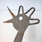 Antique Folk Art Iron Vane Hen and Chicks France 19th Century