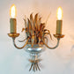 Pair of Maison Bagues Gilt Crystal Wall Lights