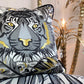 The Tropics Collection 'Tiger' Luxury Silk Cushion