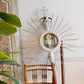 19th Century Sunburst with Crown