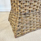 Very Large Hand Woven Willow Plant Stand 1970's England