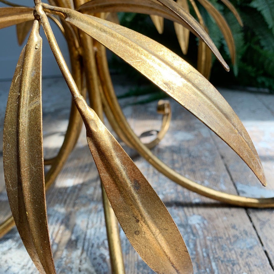Italian Gold Leaf Coffee Table 1950's