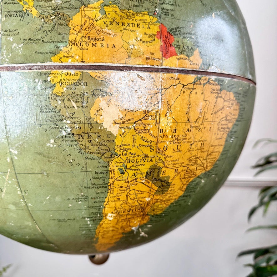 Large 1950's Philips' Hanging Globe