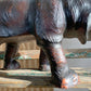 Very Large Liberty of London Leather Rhino Footstool
