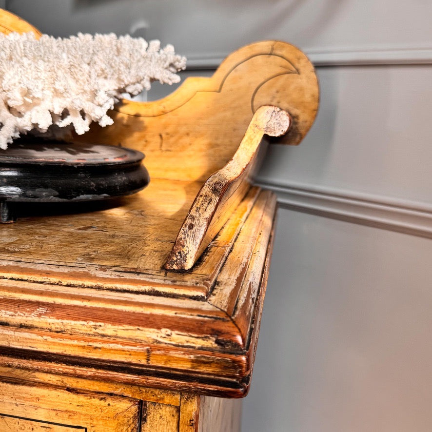 Antique Painted Chest Of Drawers Circa 1850