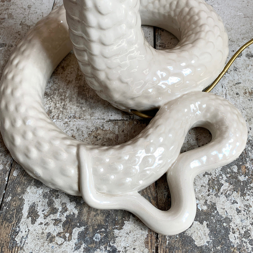 Tommaso Barbi White Cobra Lamp