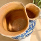 Antique Troita Popa Slipware Jug Romanian 1920's