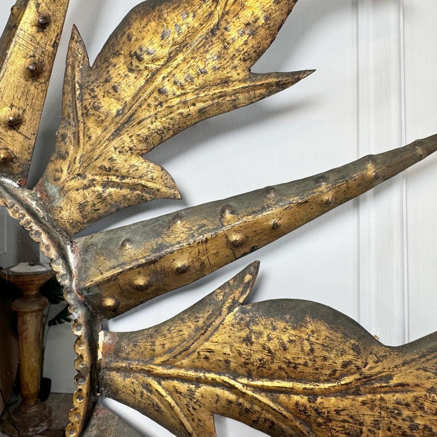 Vintage Spanish Sunburst Mirror 1950's