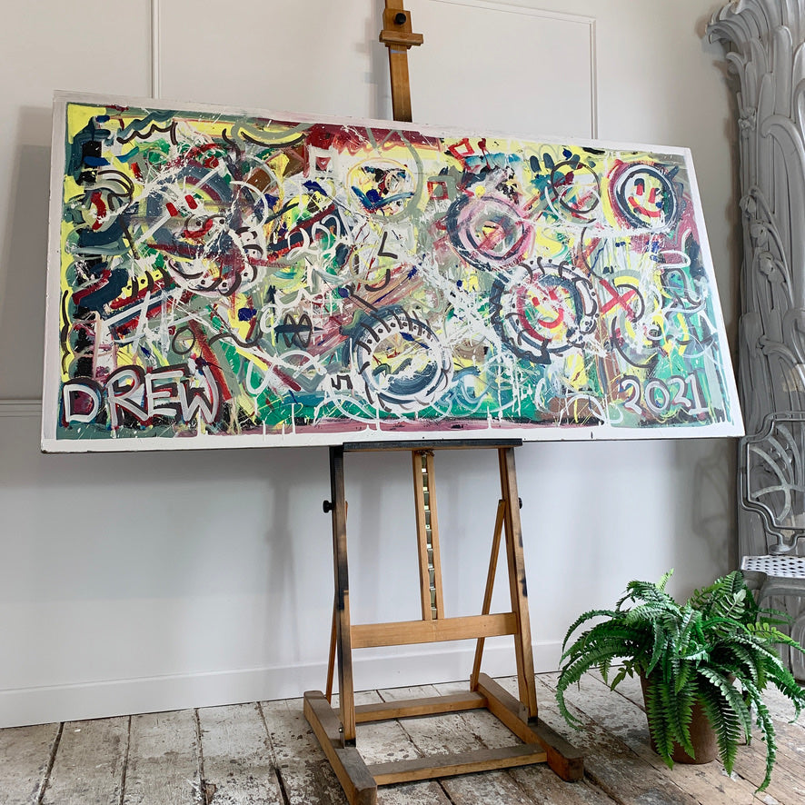 'Smile Through The Chaos' - Outsider Artist Drew