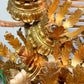 Italian Florentine Giltwood Ceiling Crown Lights