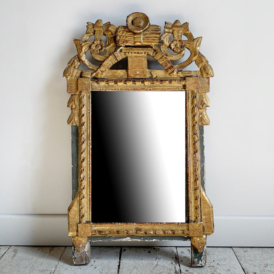 18th Century Gold Louis XVI Mirror