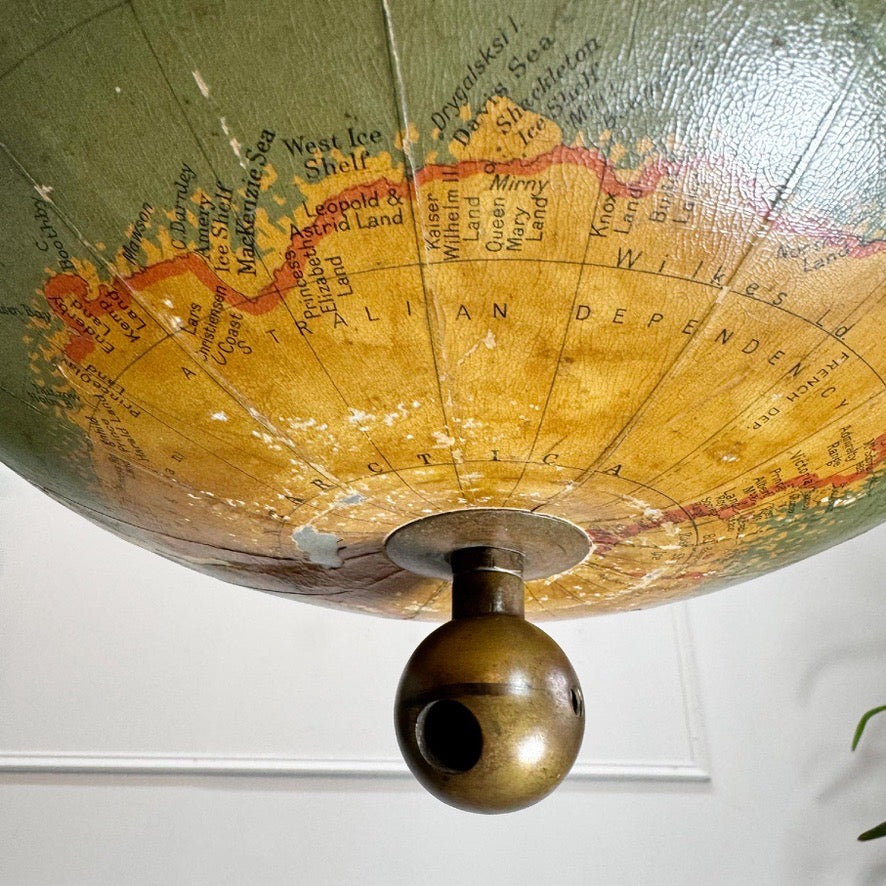 Large 1950's Philips' Hanging Globe