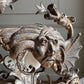 19th Century Wrought and Cast Iron Gothic Overdoor Light