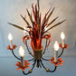 Maison Bagues Att Red Bulrush Chandelier