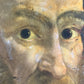 18th Century Portrait On Glass