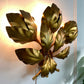 Hans Kogl Gold Leaf Wall Light