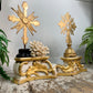 18th Century Gilt Painted Baroque Stand