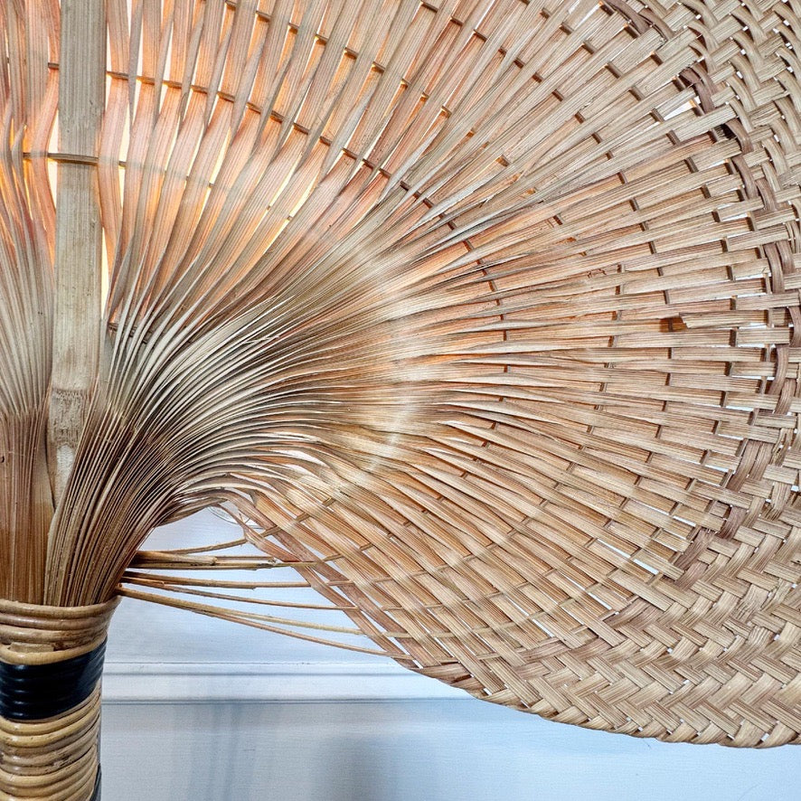 Large Ingo Maurer style Uchiwa Wall Light