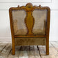 English Late Victorian Gilt Chinoiserie Bergere Suite