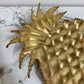 Maison Jansen Attributed Gold Pineapple Dish 1970's