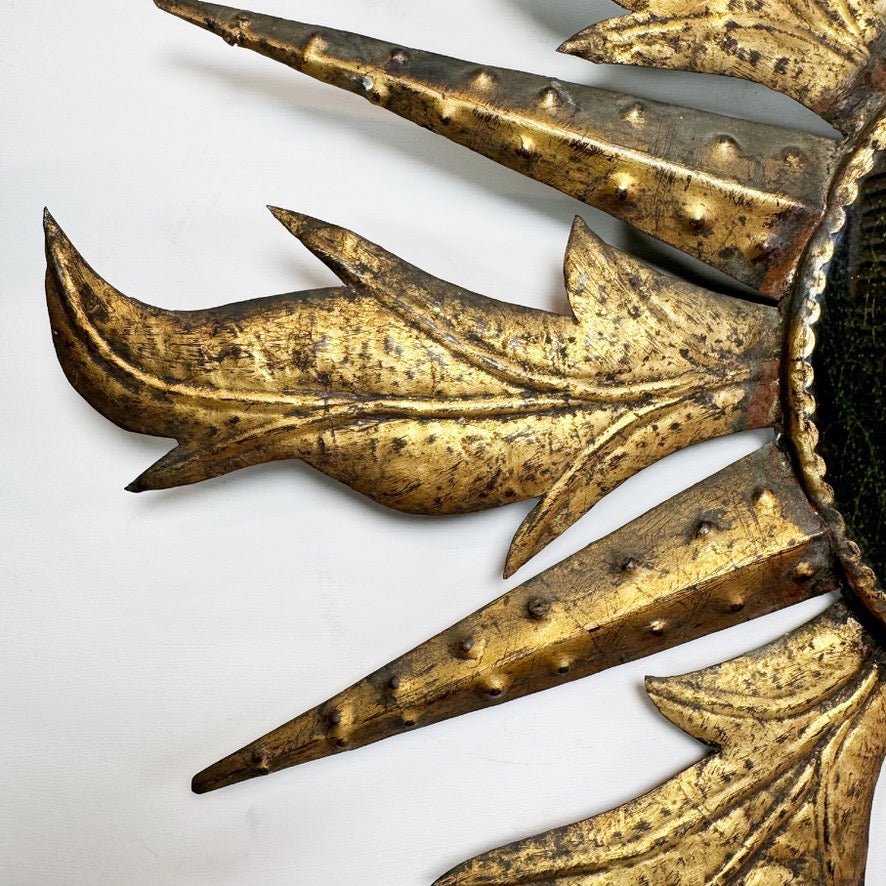 Vintage Spanish Sunburst Mirror 1950's