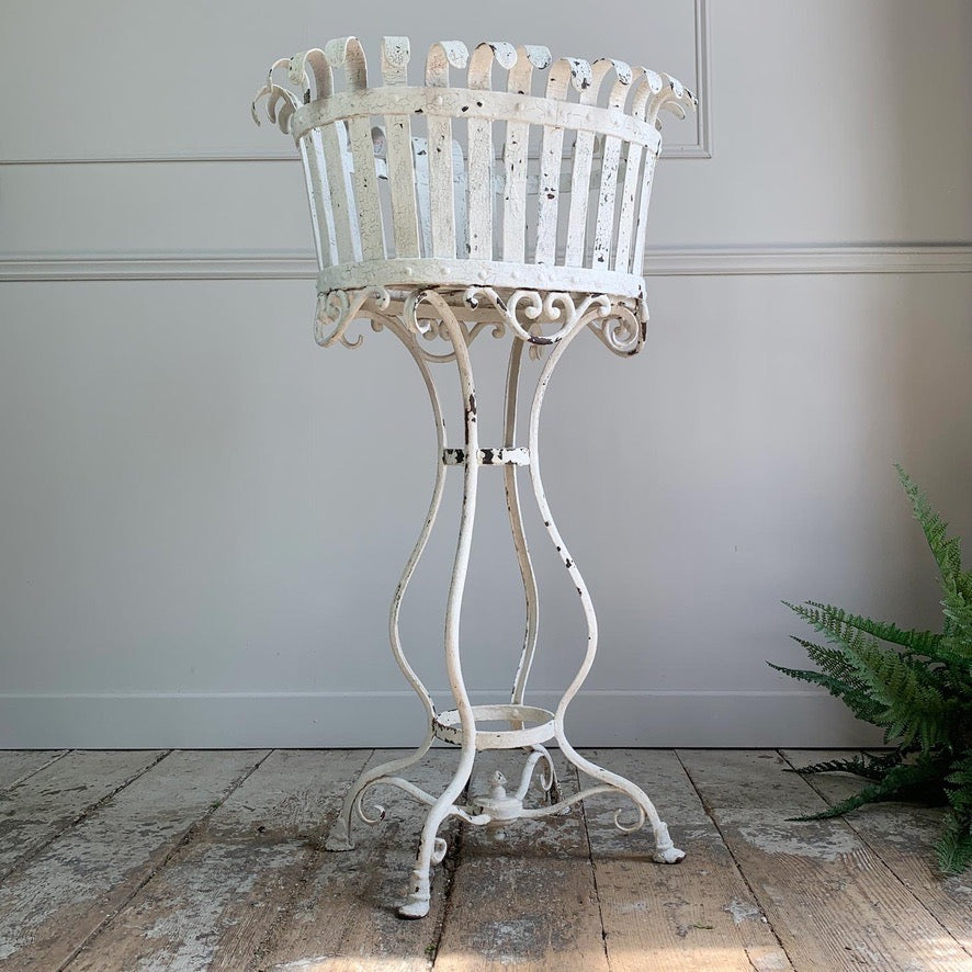 White Arras Jardiniere late 19th Century
