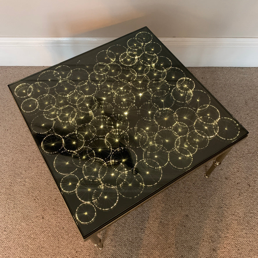 Rare 1970's Fibre Optic Coffee Table