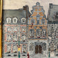 Mid Century Oil On Canvas of Mons in Belgium