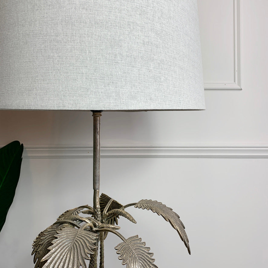Valenti Stag Silver Table Lamp 1970's