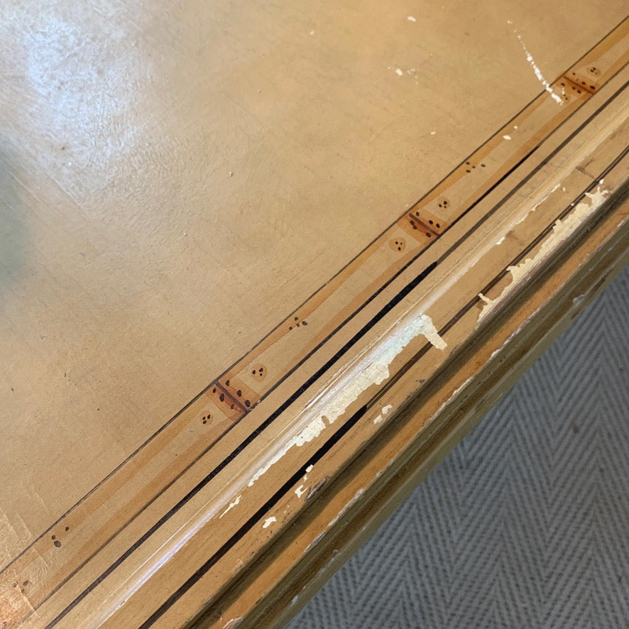 Early 20th Century Painted Faux Bamboo Chippendale Style Centre Table