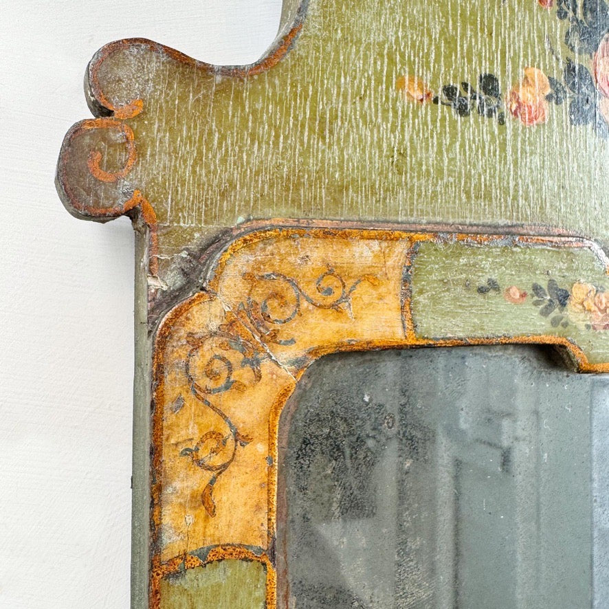 Georgian Painted Wall Mirror