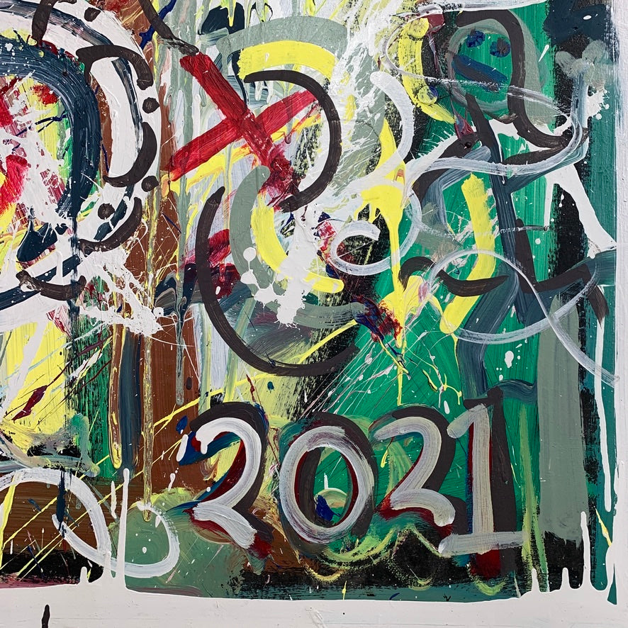 'Smile Through The Chaos' - Outsider Artist Drew