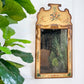 Queen Anne Style Floral Mirror 18th Century