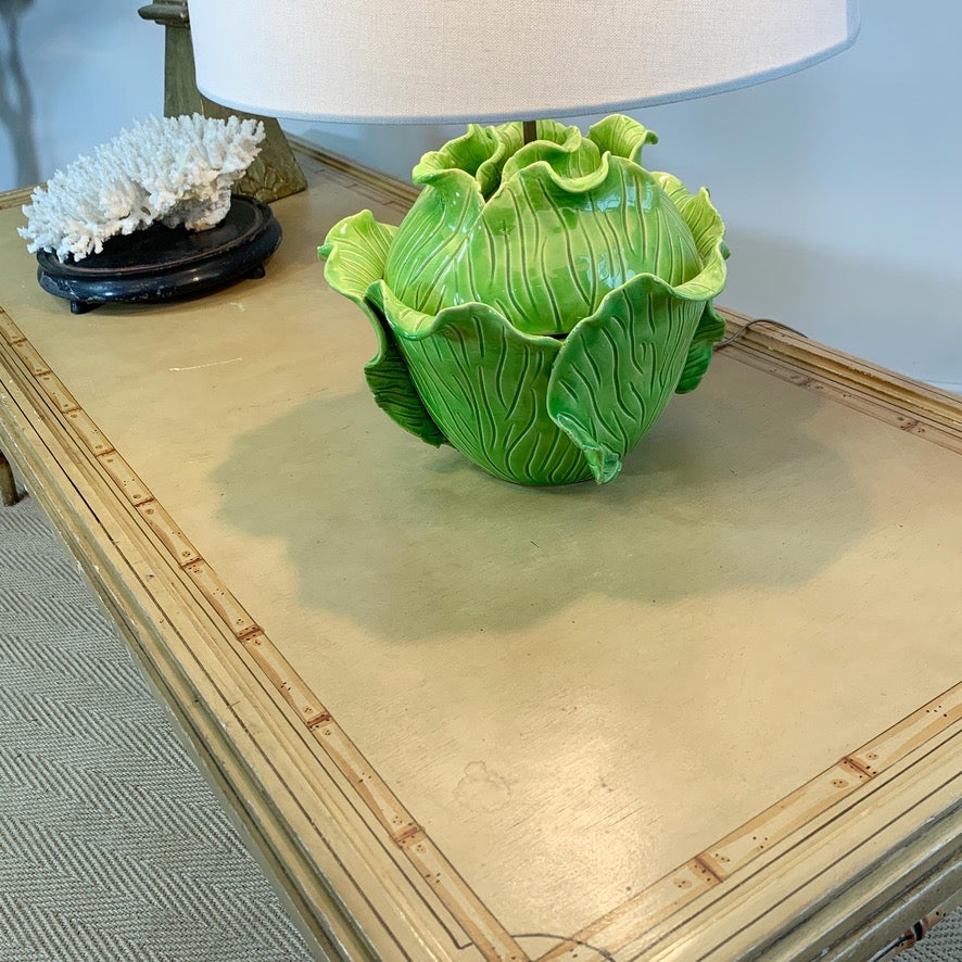 Early 20th Century Painted Faux Bamboo Chippendale Style Centre Table