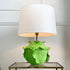 Jean Rogers ceramic lettuce table lamp