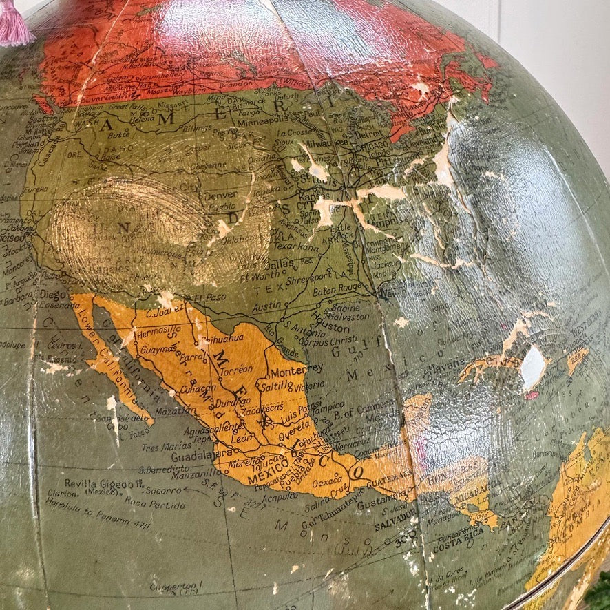 Large 1950's Philips' Hanging Globe