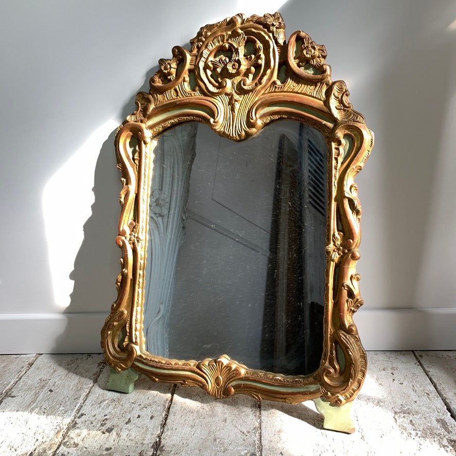 Late 19th Century Italian Carved Mirror