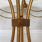 1970's Italian Gold Rope & Tassel Toleware Table