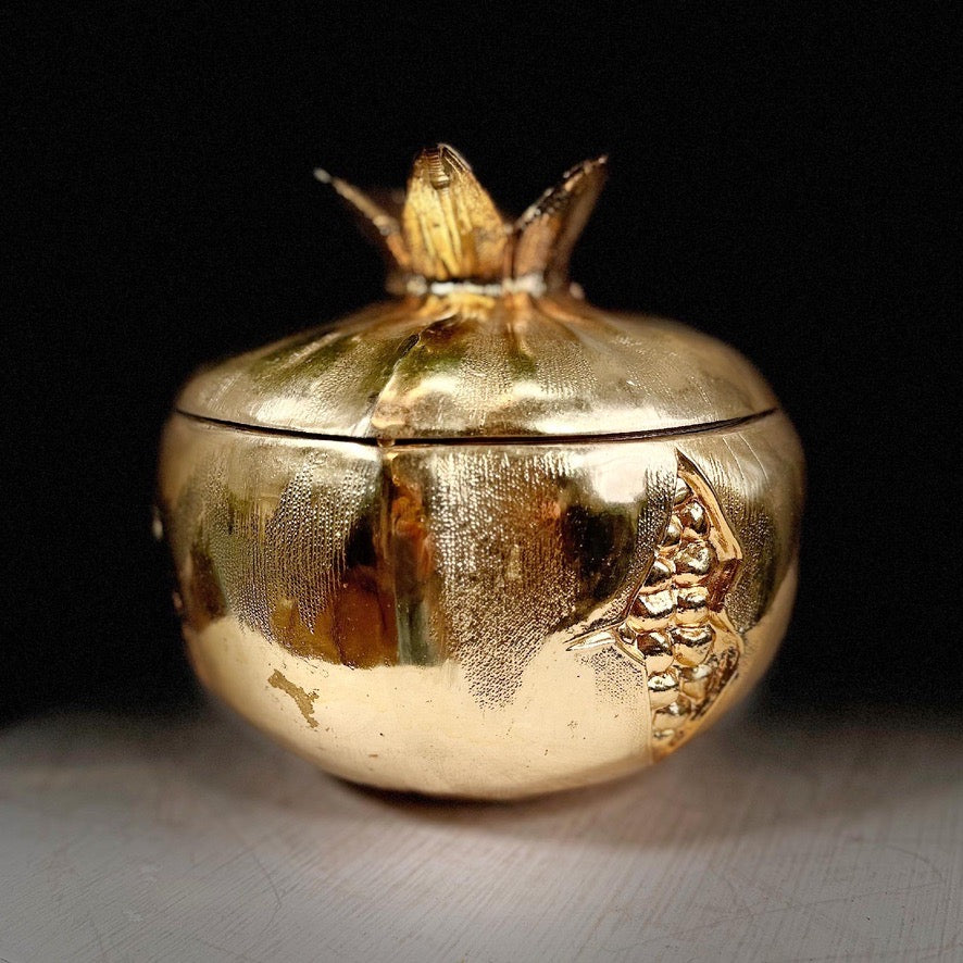 Mauro Manetti Gold Pomegranate Ice Bucket