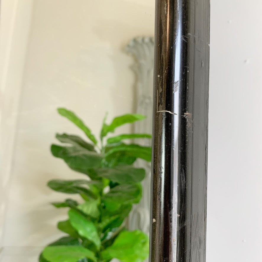 An Exceedingly Tall and Elegant Victorian Ebonised Tailors Mirror