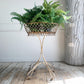 Early 20th Century French White Jardiniere on Castors