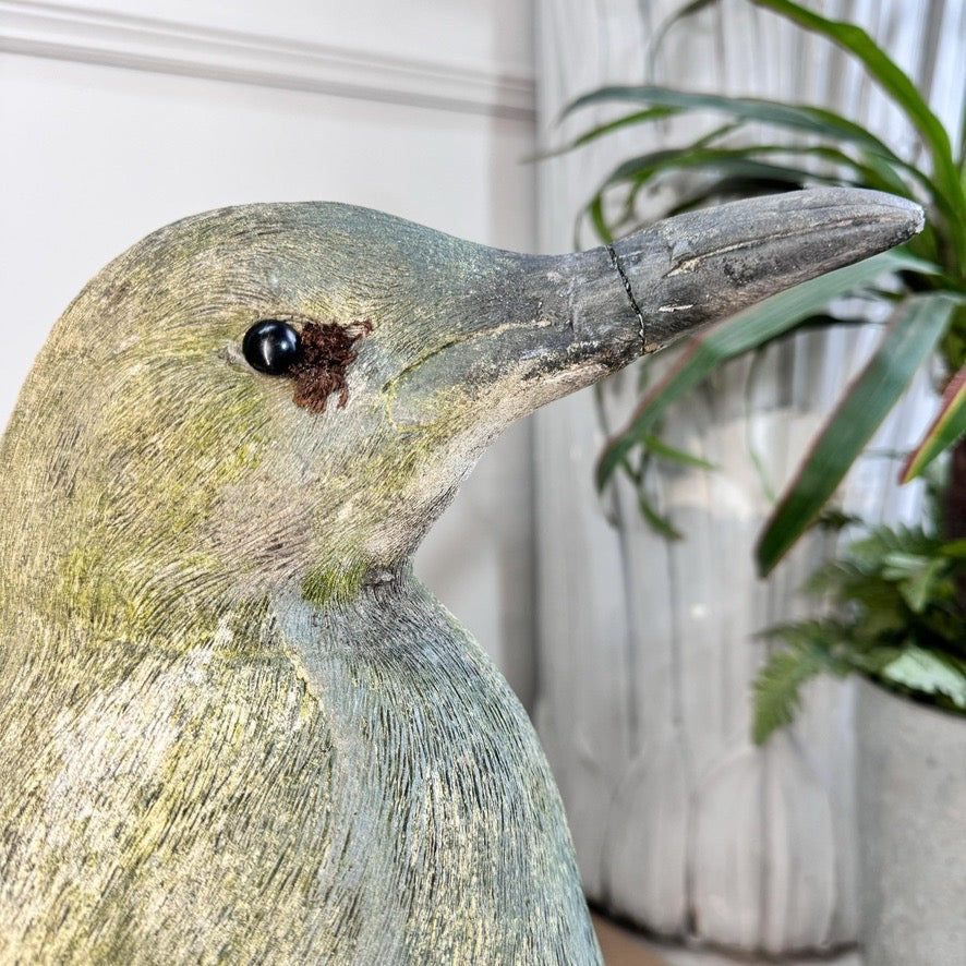 Vintage Life Size Stone Penguin Garden Statues 1970's