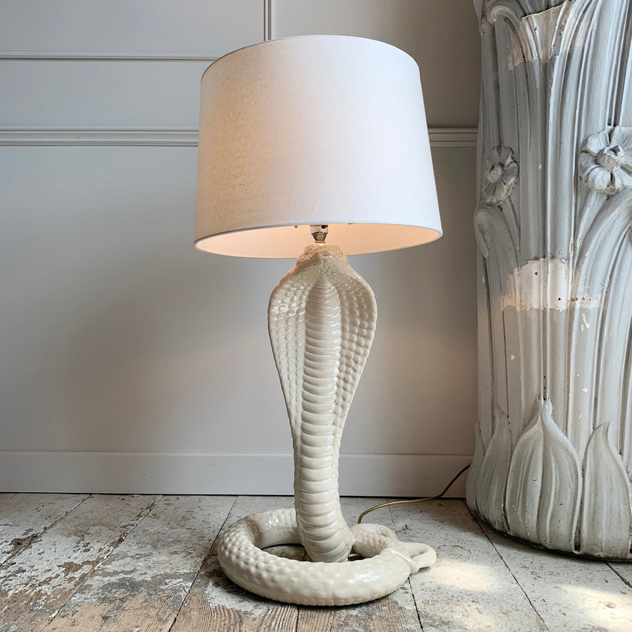 Tommaso Barbi White Cobra Lamp