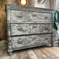 Large Grey French Chest Of Drawers 1930's