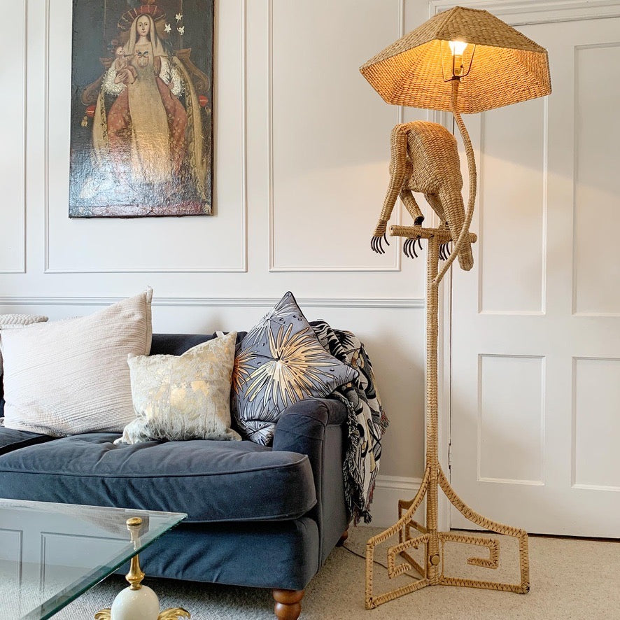 Mario Lopez Torres Monkey Floor Lamp